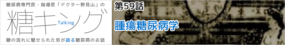 糖キング＠糖尿病専門医・指導医　野見山崇書き下ろし